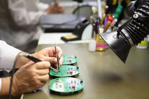 Assembly in Colorado - board soldering