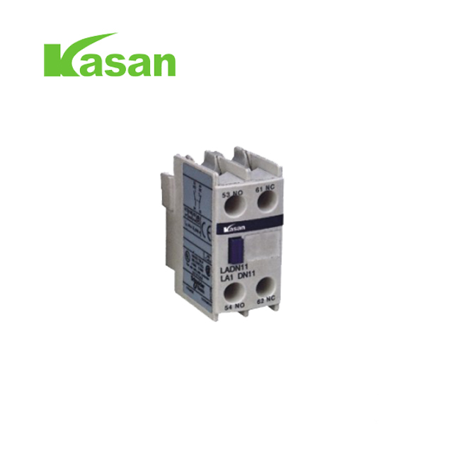 AC Contactor Auxiliary LADN11 black color